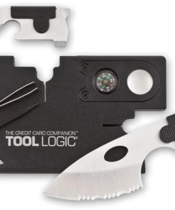 Flash Sale ⌛ Tool Logic Credit Card Companion with Lens/Compass, US Patent-TLCC1SB 👍