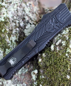 Coupon ✔️ CobraTec Knives LBCTK-1LTNS Tanto Large CTK-1 Black, 3.75" D2 Steel Plain Blade, Aluminum Handle 🧨 -Automatic Knives shop image 71194.1569422342