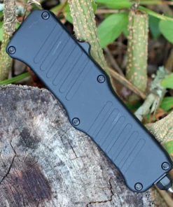 Promo ✔️ HK Knives HK Mini Incursion OTF Automatic: 2.95" Clip Point Black Blade, Matte Black Aluminum Frame ✨ 6 Promo ✔️ HK Knives HK Mini Incursion OTF Automatic: 2.95" Clip Point Black Blade, Matte Black Aluminum Frame ✨ -Automatic Knives shop image 75399.1572549854