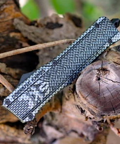 New 🔥 CobraTec Knives LCFCTK-1LTNS Large CTK-1 Carbon Fiber Wrap, 3.75" D2 Steel Tanto Blade, Aluminum Handle ⭐ 7 New 🔥 CobraTec Knives LCFCTK-1LTNS Large CTK-1 Carbon Fiber Wrap, 3.75" D2 Steel Tanto Blade, Aluminum Handle ⭐ -Automatic Knives shop image 77790.1569423795