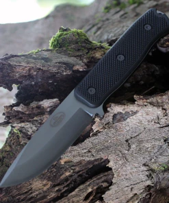 Coupon 🔔 Fallkniven F1XB F1X Series Black, 4.0" Lam.CoS Black Tungsten Carbide Blade, Thermorun Handle 🎉
