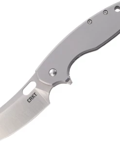 Coupon ✨ CRKT Large Pilar Framlock CR5315, 2.63" 8Cr14MoV Satin Blade, Satin Stainless Steel Handle 🔔