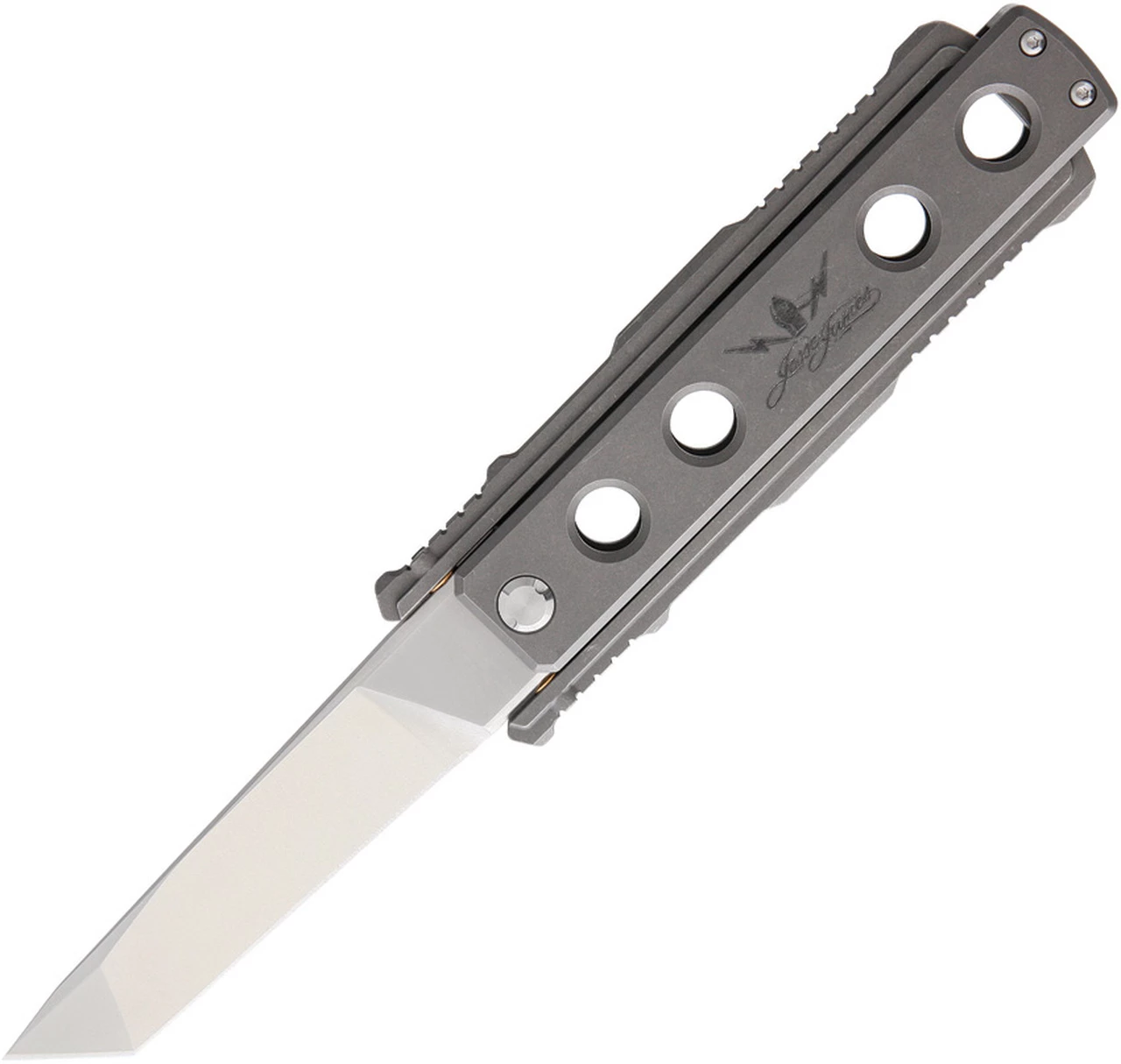 Best Pirce 🛒 Jesse James Knife Co. Nomad Titanium-JJKC1, 4.0 in. Tanto Uddeholm AEB-L Steel PlainEdge ⭐ 1 Best Pirce 🛒 Jesse James Knife Co. Nomad Titanium-JJKC1, 4.0 in. Tanto Uddeholm AEB-L Steel PlainEdge ⭐