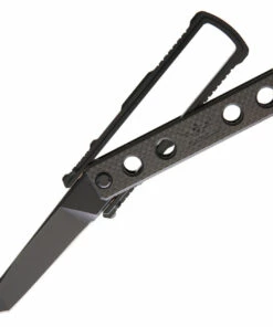 Cheapest 🔥 Jesse James Knife Co. Nomad Titanium/Carbon Fiber-JJKC2B, 4.0 in. Tanto Uddeholm AEB-L Steel Black PlainEdge ✨ -Automatic Knives shop jjkc2b add 02 69795.1566585933