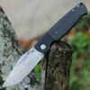 Deals 🔔 Kansept Knives Kansept Shikari - Blk CF & Ti (4" Damascus) K1027A4 🎁