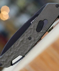 Wholesale 😀 CRKT Bona Fide 542GKP, 3.52" Black PVD Coated 1.4116 Stainless blade, OD Green Sculpted Aluminum Handles 😀 -Automatic Knives shop k542gkp.2 09666.1612553374