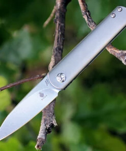 Promo ⭐ Kizer Cutlery Kizer Feist Titanium KI3499, 2.83" S35VN Plain Blade ✔️