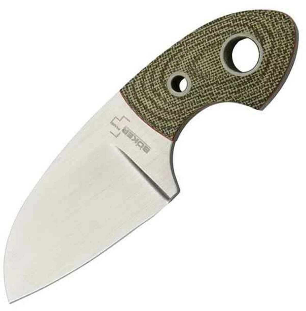 Promo 😀 Boker Plus Voxknives Gnome Neck Knife, 440C Steel, Micarta Handle 👍 1 Promo 😀 Boker Plus Voxknives Gnome Neck Knife, 440C Steel, Micarta Handle 👍