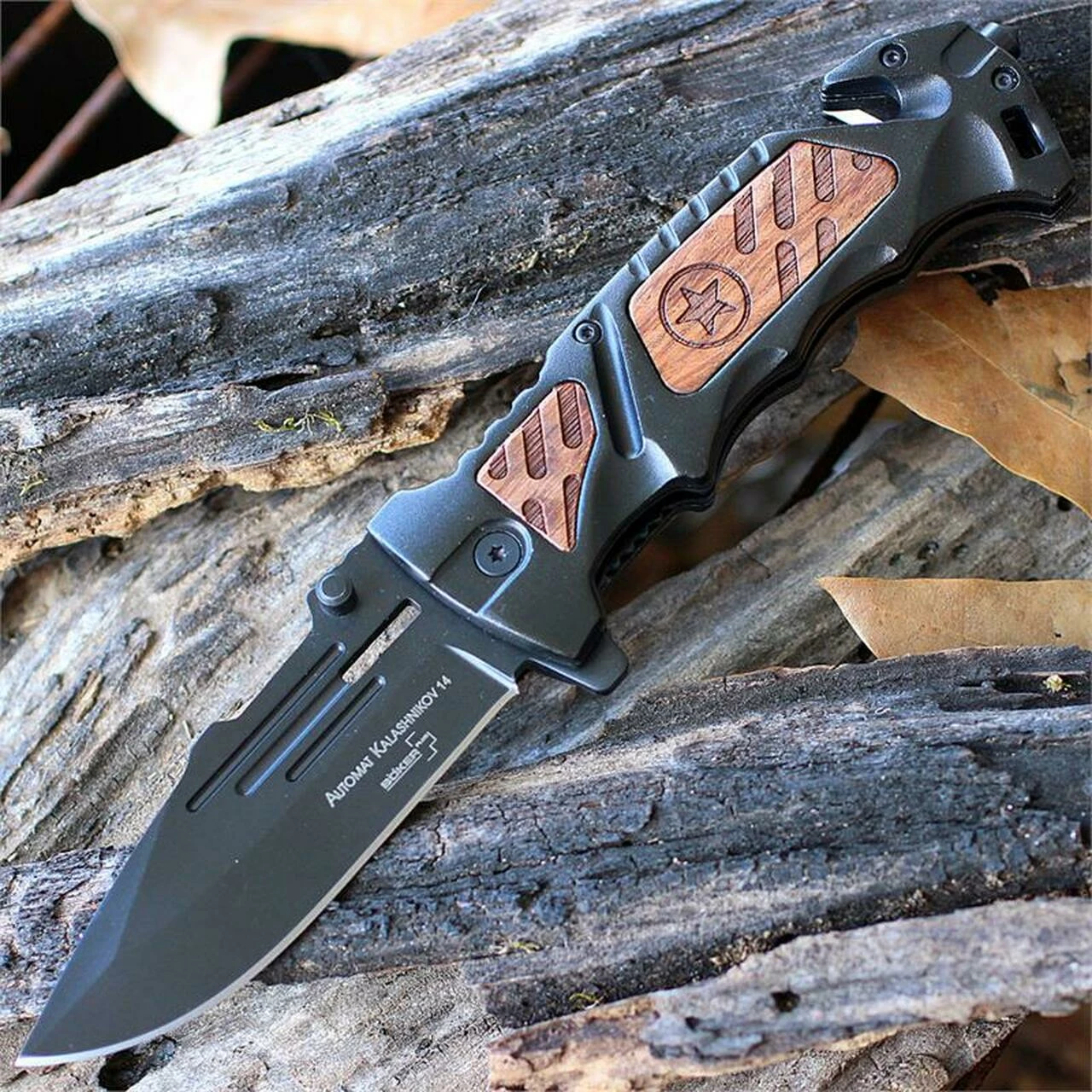 Budget 🧨 Boker Plus Kalashnikov 14, 3 5/8 in. 440C Coated Stainless Blade 🤩 1 Budget 🧨 Boker Plus Kalashnikov 14, 3 5/8 in. 440C Coated Stainless Blade 🤩