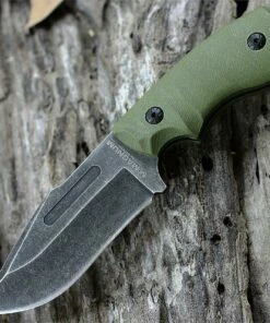 Hot Sale 🔔 Boker Magnum Lil Giant Fixed Blade with Green G-10 Handle, 02LG113 👏