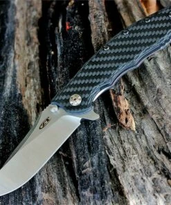 Cheap 🔥 Zero Tolerance 0562CF Hinderer Slicer, 3.5" CPM 20CV Plain Blade, Carbon Fiber/Titanium Handles ✔️
