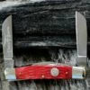 Promo 🧨 Boker 110745 Traditional Series Congress, Red Jigged Bone Handle 🌟