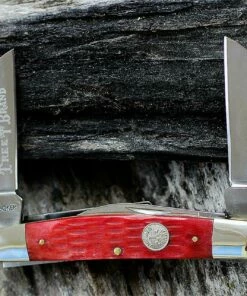 Promo 🧨 Boker 110745 Traditional Series Congress, Red Jigged Bone Handle 🌟