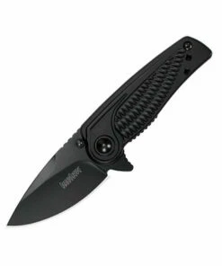Flash Sale 👏 Kershaw Knives Kershaw 1313BLK Spoke, 2" 4CR14 SS Black Plain Blade, GFN Handle 👍