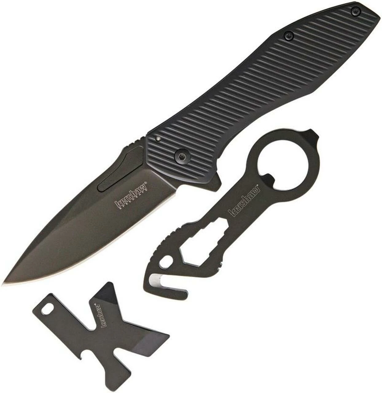 Hot Sale โญ Kershaw Knives Kershaw 1317KITX 3-Piece Set, 3.25" Black 3CR13MoV SS, Black SS Handle ๐ฏ 1 Hot Sale โญ Kershaw Knives Kershaw 1317KITX 3-Piece Set, 3.25" Black 3CR13MoV SS, Black SS Handle ๐ฏ