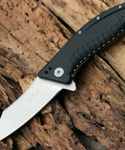 Outlet 💯 Kershaw Knives Kershaw 1319 Grinder, 3.25" 4Cr13MoV Plain Blade, GFN Handle 😀