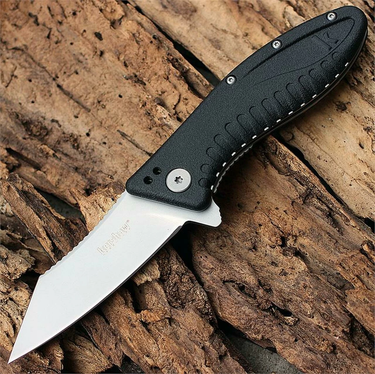 Outlet 💯 Kershaw Knives Kershaw 1319 Grinder, 3.25" 4Cr13MoV Plain Blade, GFN Handle 😀 1 Outlet 💯 Kershaw Knives Kershaw 1319 Grinder, 3.25" 4Cr13MoV Plain Blade, GFN Handle 😀
