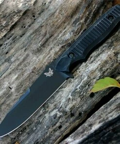 Coupon ⌛ Benchmade Knives Benchmade BM140BK Nimravus, 4.5" 154CM SS Plain Blade, Black Aluminum Handle, Nylon Sheath 🧨