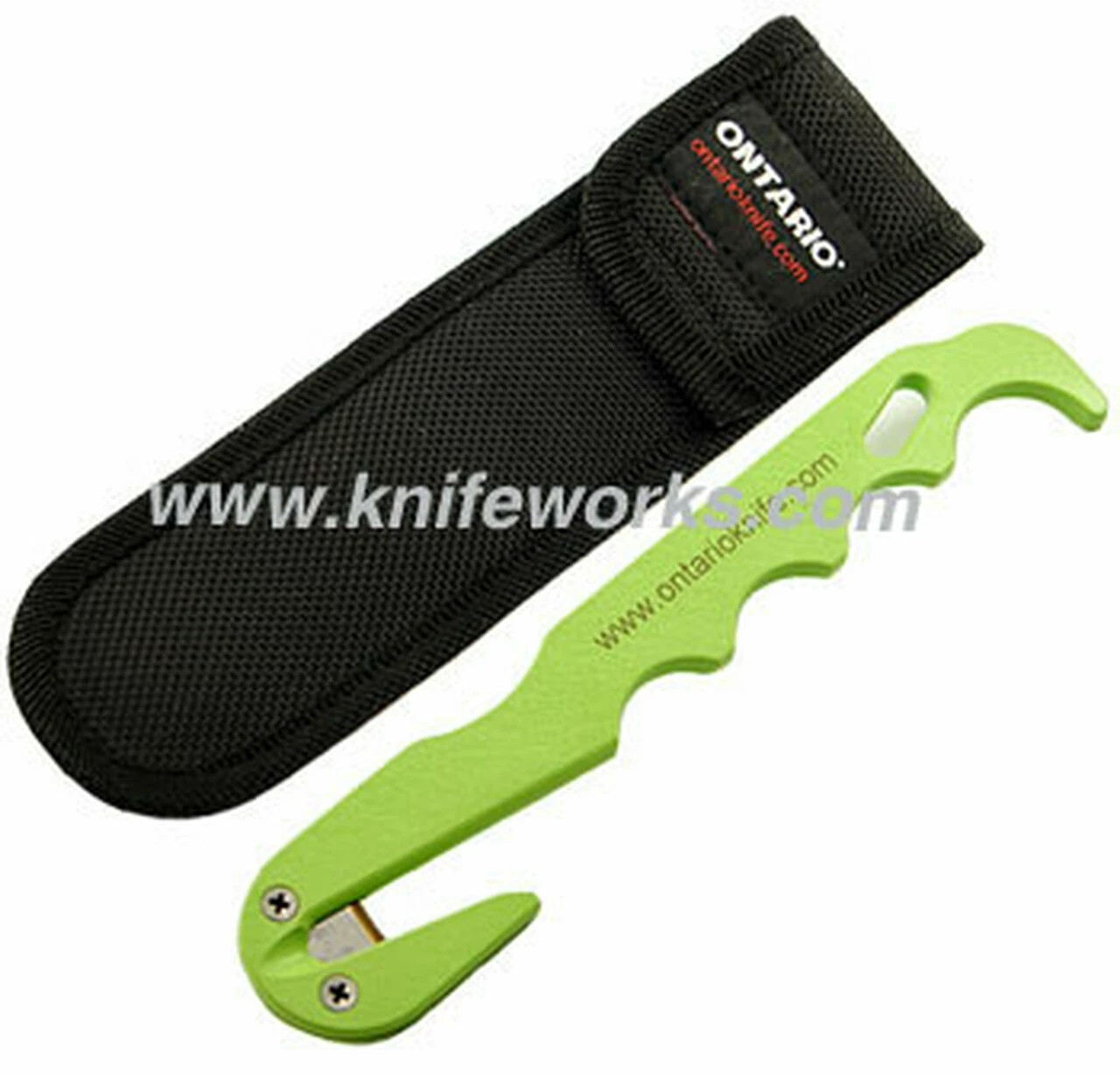 Best Sale 🎁 Ontario Econo Model Strap Cutter, Florescent Green Handle 👍 1 Best Sale 🎁 Ontario Econo Model Strap Cutter, Florescent Green Handle 👍