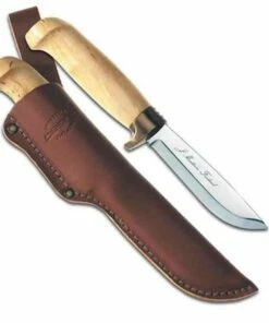 Cheapest ❤️ Marttiini Knives Marttiini Condor De Luxe Skinner Fixed Blade, Stainless, Curly Birch Handle 😍