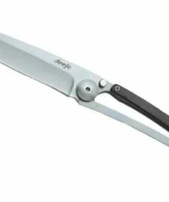 Coupon 😀 Deejo Knives Deejo DEE1CB004 Wood 37g, 3.75" 420 SS Plain Blade, Granadilla Wood Handle ✔️