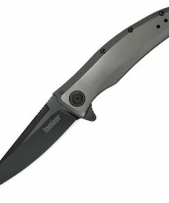 Buy ✨ Kershaw Knives Kershaw 2200 Grid, 3.7" 8Cr13MoV SS Plain Blade, TiNi Coated SS Handle 🌟
