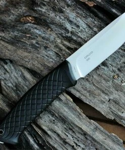 Best Sale 😀 Steel Will Outdoor Series Druid 220 Skinning Fixed Blade, 4.33" Satin ⌛