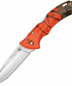 Promo ⌛ Buck Knives Buck 284CMS9 Bantam BBW, 2.75" 420HC Plain Blade, Mossy Oak® Blaze Camo 😍