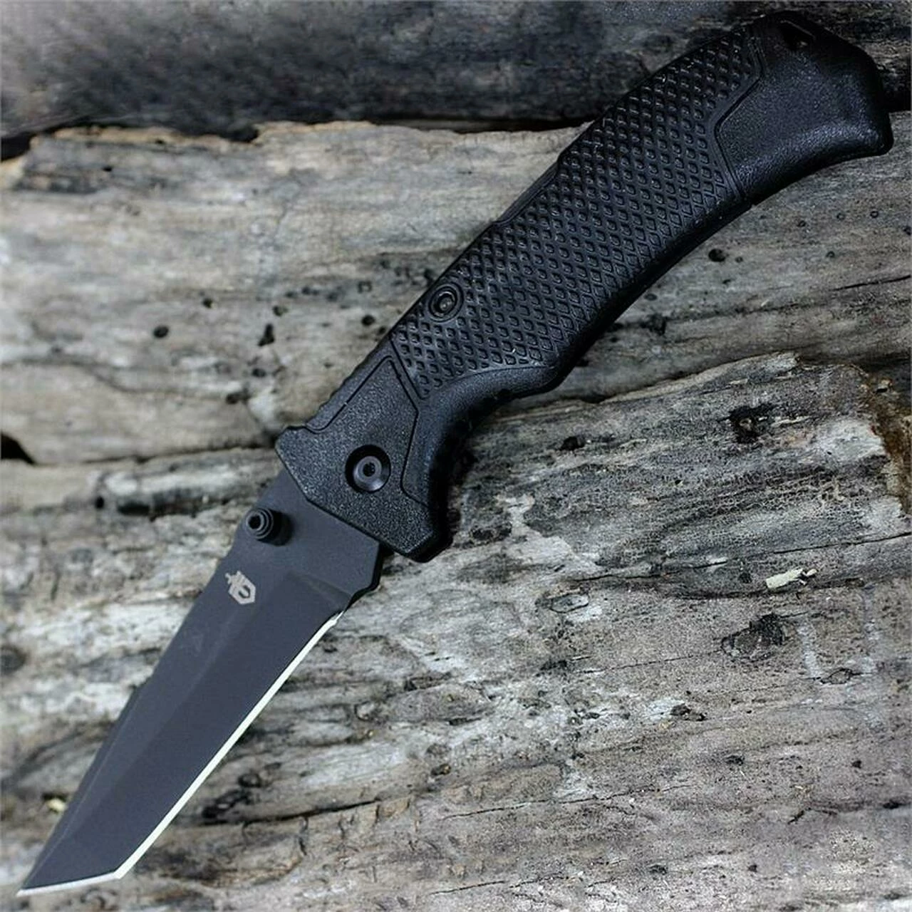 Wholesale 🌟 Gerber Edict, 3.6" 154CM Plain Edge Tanto Blade, Lockback Folder ❤️ 1 Wholesale 🌟 Gerber Edict, 3.6" 154CM Plain Edge Tanto Blade, Lockback Folder ❤️