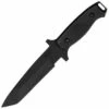 Coupon 💯 Bear Ops BC31002 Close Quarter Combat Fixed Blade, 6" 154CM SS Plain Blade Black Titanium Finish, G-10 Handle, Nylon Sheath ✔️
