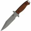 Buy 👍 Bear Ops BC31003 Close Quarter Combat Fixed Blade, 6" 154CM SS Plain Blade Bead Finish, Cocobolo Wood Handle, Nylon Sheath ❤️