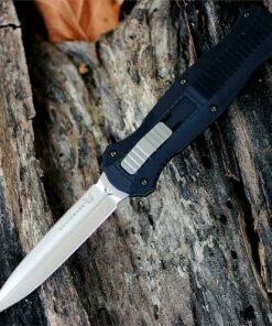 Wholesale 🎉 Benchmade Knives Benchmade BM3300 OTF Auto Infidel, 3.91" D2 SS Plain Blade, Aluminum Handle 🧨