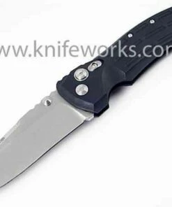 Coupon 🎉 Hogue Elishewitz Folder, Aluminum Frame 4" Drop Point Blade Tumble Finish - Matte Black 🎁