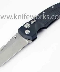 New 😀 Hogue Elishewitz Folder, Aluminum Frame 3.5" Tanto Blade Tumble Finish - Matte Black ⭐