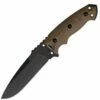 Best Sale ⌛ Hogue Medium Fixed Blade, Drop Point Blade, G-10 Scales G-Mascus Tan ✔️