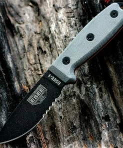 Best reviews of 💯 ESEE Knives ESEE 3SM-B, Partially Serrated, Modified Pommel, Black Molded Sheath-No box ⌛