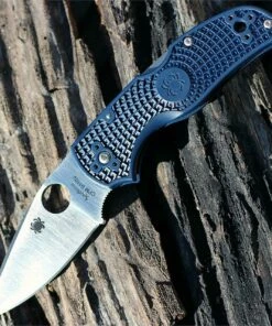 Best reviews of ❤️ Spyderco Knives Spyderco C41PDBL5 Native 5, 3" CPM S110V, Dark Blue FRN Handle 😀