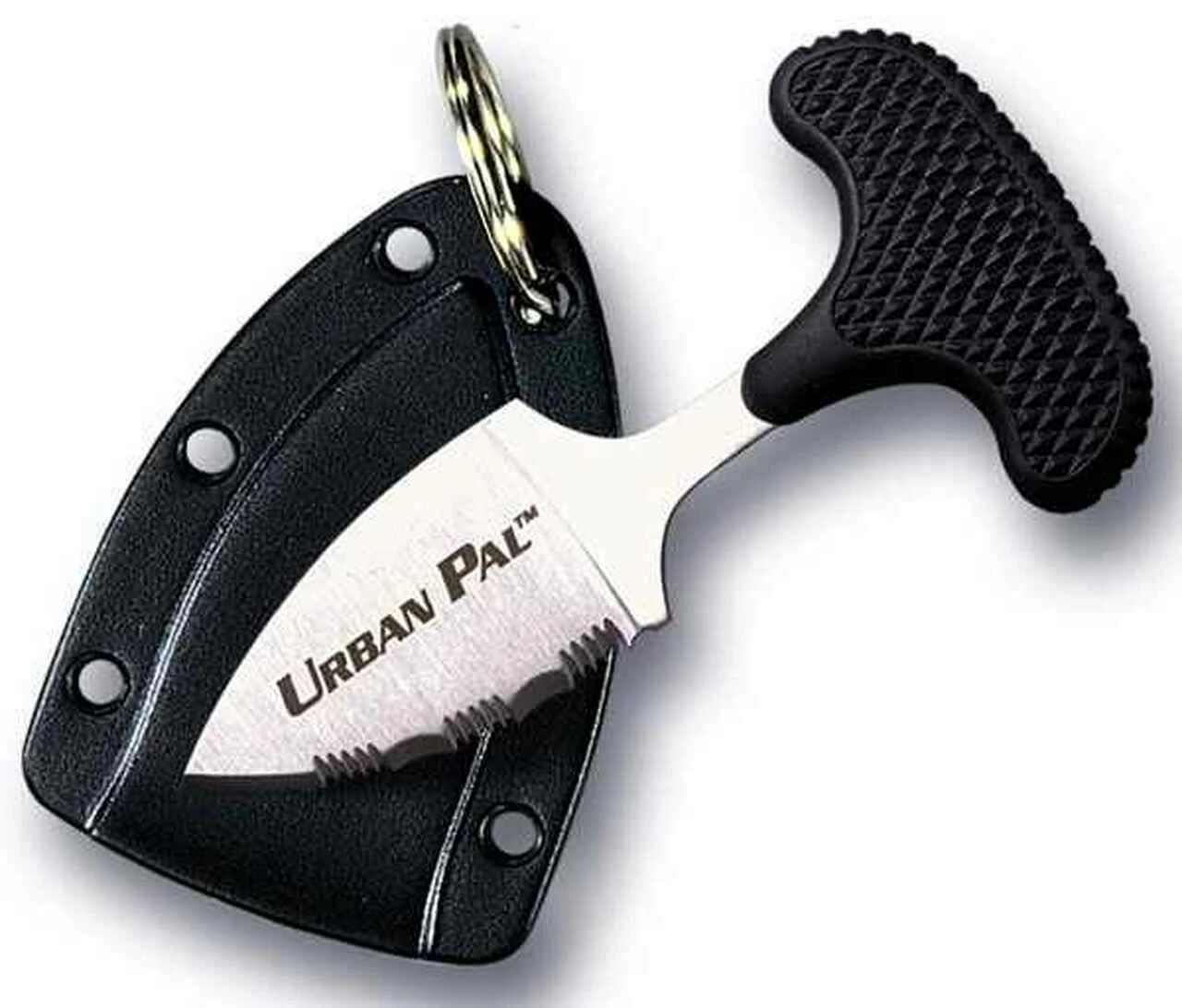 Brand new 👍 Cold Steel Urban Pal 43LS, 1.5" Aus 8A Stainless Steel Serrated Blade, Black Kray-Ex Handle, Black Secure-Ex Neck Sheath ⭐ 2 Brand new 👍 Cold Steel Urban Pal 43LS, 1.5" Aus 8A Stainless Steel Serrated Blade, Black Kray-Ex Handle, Black Secure-Ex Neck Sheath ⭐ - Image 2