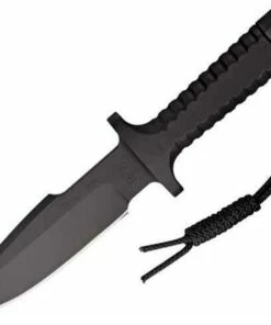 Brand new 💯 RPW Survival Knives RPW Model X-46 6" Black Bowie, Plain Edge 🔥