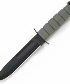 Hot Sale ❤️ Ka-Bar Ka Bar Fighting/Utility Knife, Foliage Green Handle, Plain Edge 🌟