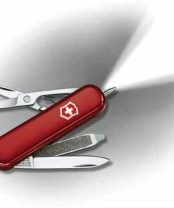 Hot Sale ❤️ Victorinox Swiss Army Signature Lite, red handles 🤩