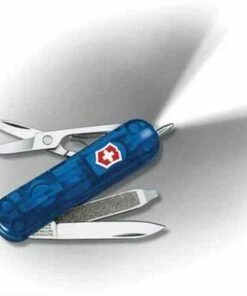 Cheapest 👍 Victorinox Swiss Army Signature Lite, Translucent sapphire handles 👏