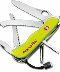 Buy ⌛ Victorinox Swiss Army Rescue Tool- Knife of the Year 2007, Yellow 🛒