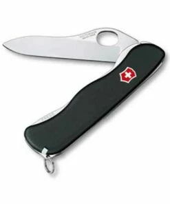 Best Sale 👍 Victorinox Swiss Army One-Hand Sentinel Clip Non Serrated, Black 🎉