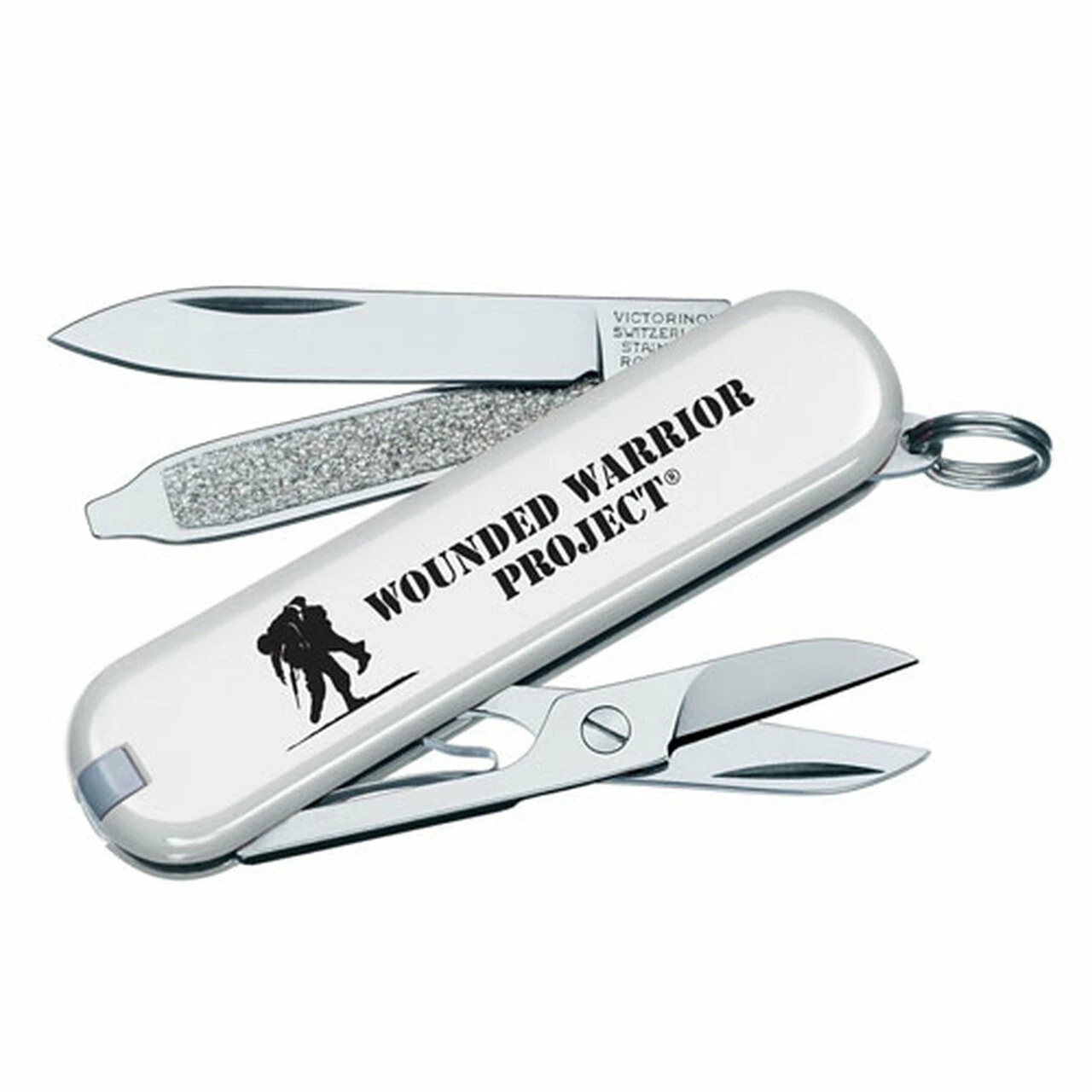 New 🛒 Victorinox Swiss Army Victorinox Wounded Warrior Project Swiss Army White Classic SD, Closeout 👍 1 New 🛒 Victorinox Swiss Army Victorinox Wounded Warrior Project Swiss Army White Classic SD, Closeout 👍