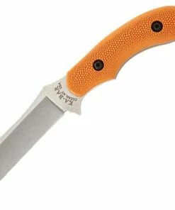 Best deal ❤️ KA-BAR Johnson Adventure Wharnstalker Fixed Blade, 440A Stainless, Orange GFN-PA66 Handle 🔔