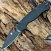 Hot Sale 🔥 Spyderco Knives Spyderco C81GPBK2 Para-Military 2, 3.43" CPM-S30V, G-10 Handle ✔️