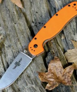Cheapest 🎉 Ontario Rat Folder, Satin Blade, Orange Handle, Plain Edge ✨