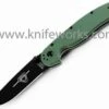 Deals 😀 Ontario Rat Model II, 7" O/A Length, Black Blade, OD Green Nylon Handles 🔔