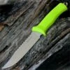 Hot Sale 💯 Kilimanjaro, 910044, Talbot 11 in. Fixed Blade with Lime Green Rubberized Handle ✔️